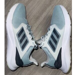 Adidas Duramo 9 Light Blue White Mesh Running Shoes EE9938 Womens 7.5